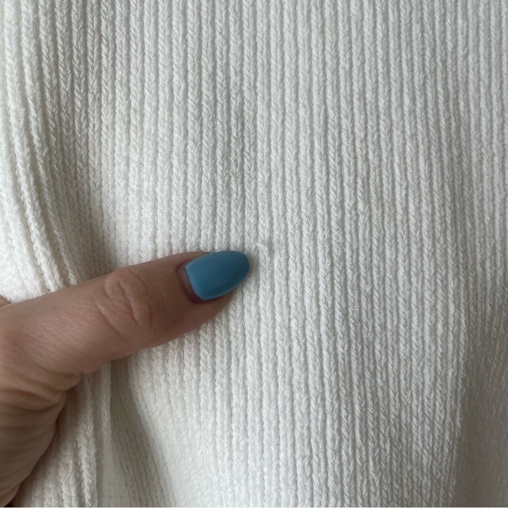 Petal & Pup Aquerelle White Stretch Knit Sweater 12 - Picture 11 of 16